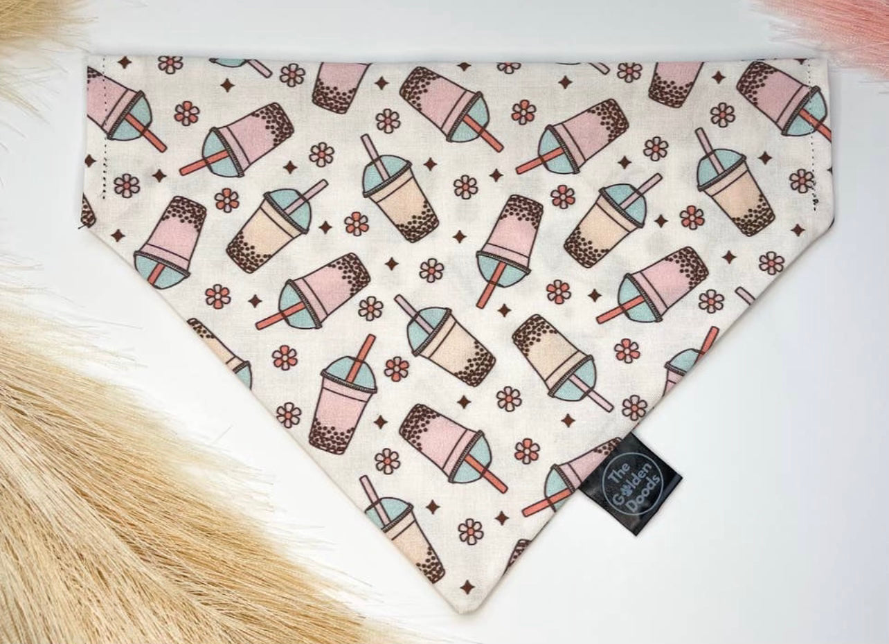 Boba Tea Dog Bandana - Lucky Paws BCS