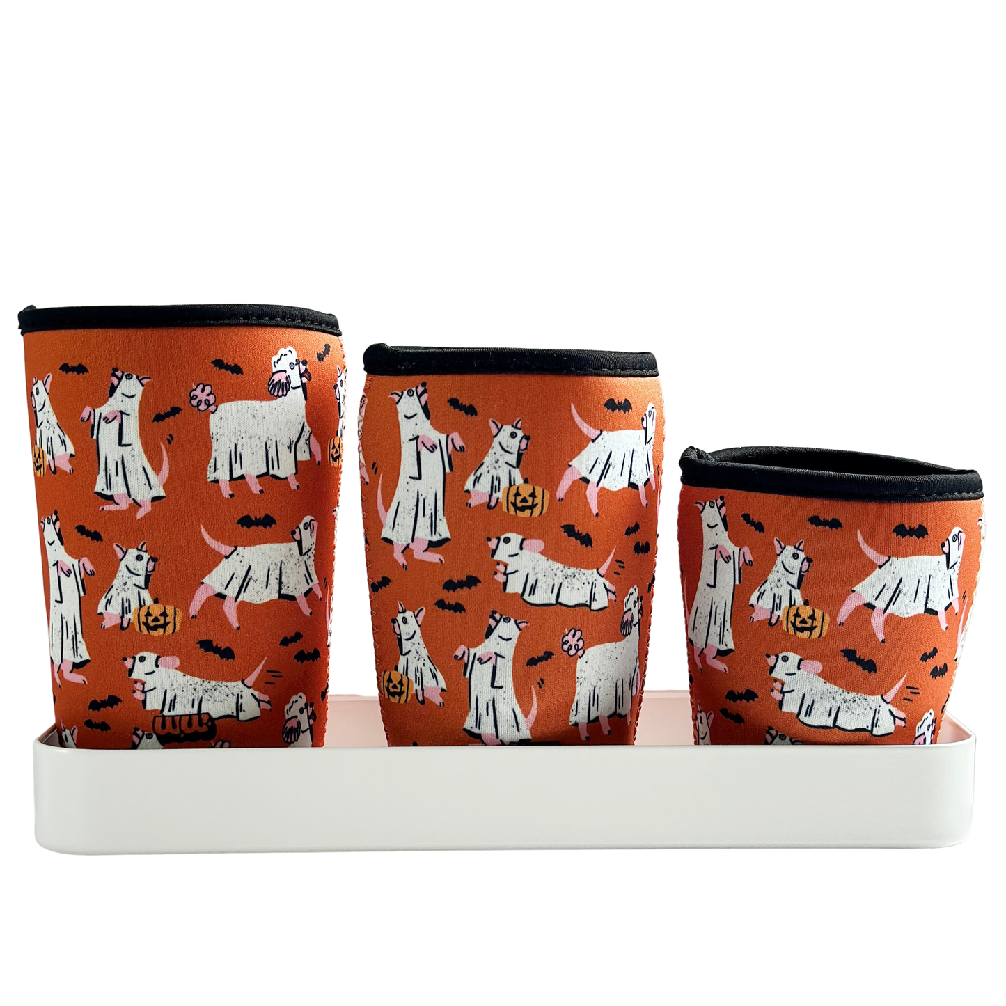Ghost Dogs Coffee Drink Sleeve - Lucky Paws BCS