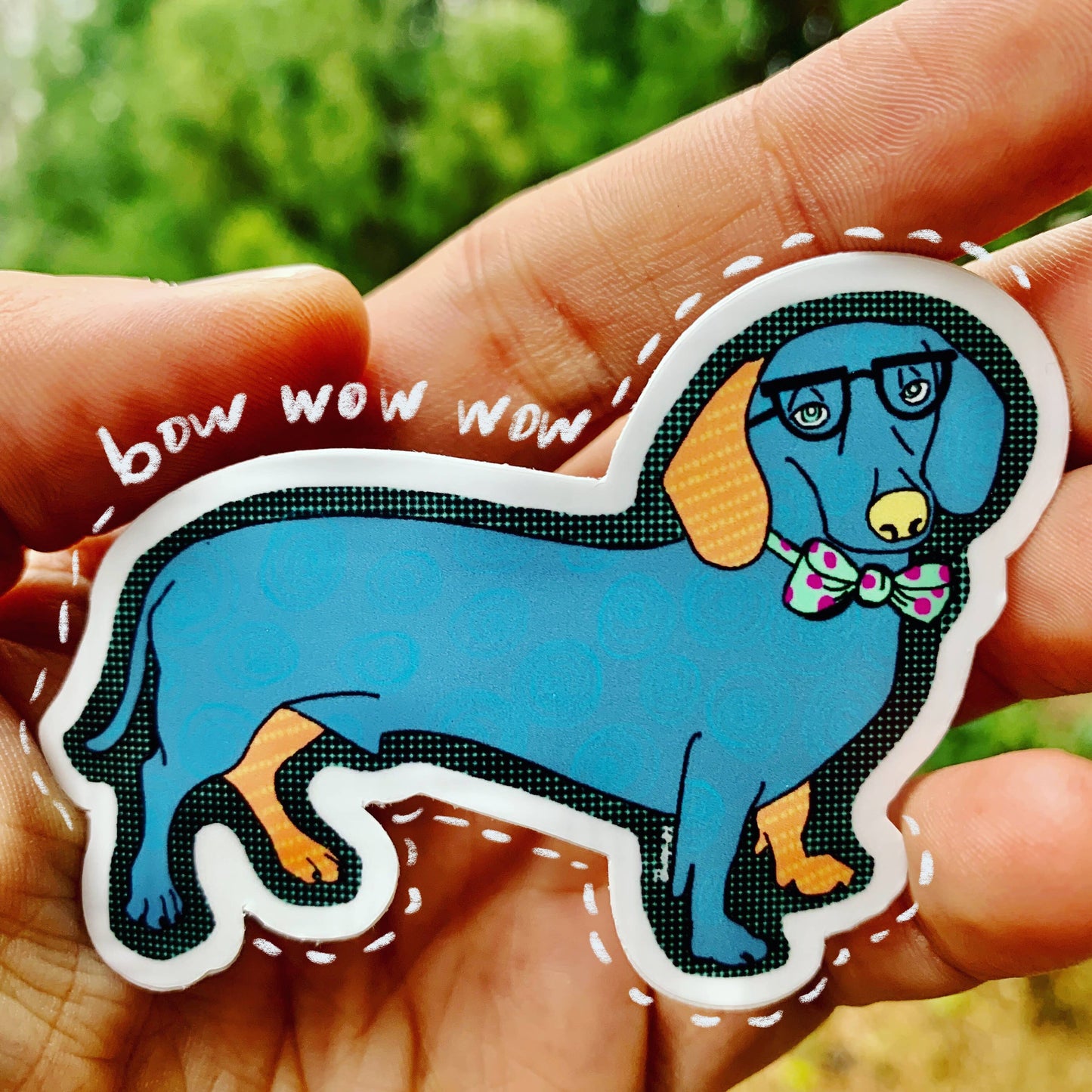 Dapper Dachsund Magnet