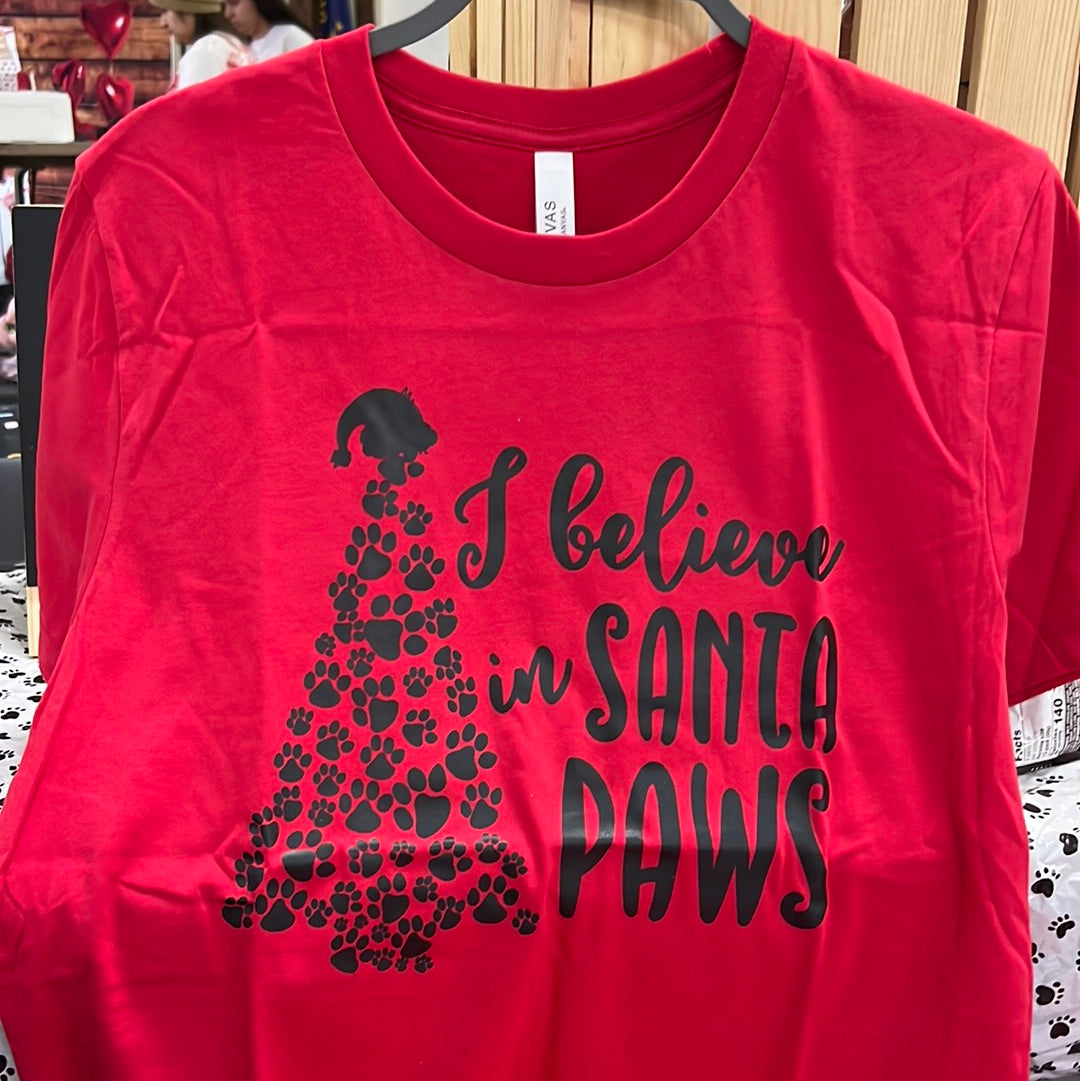 Santa Paws Christmas Tree Shirt - Lucky Paws BCS