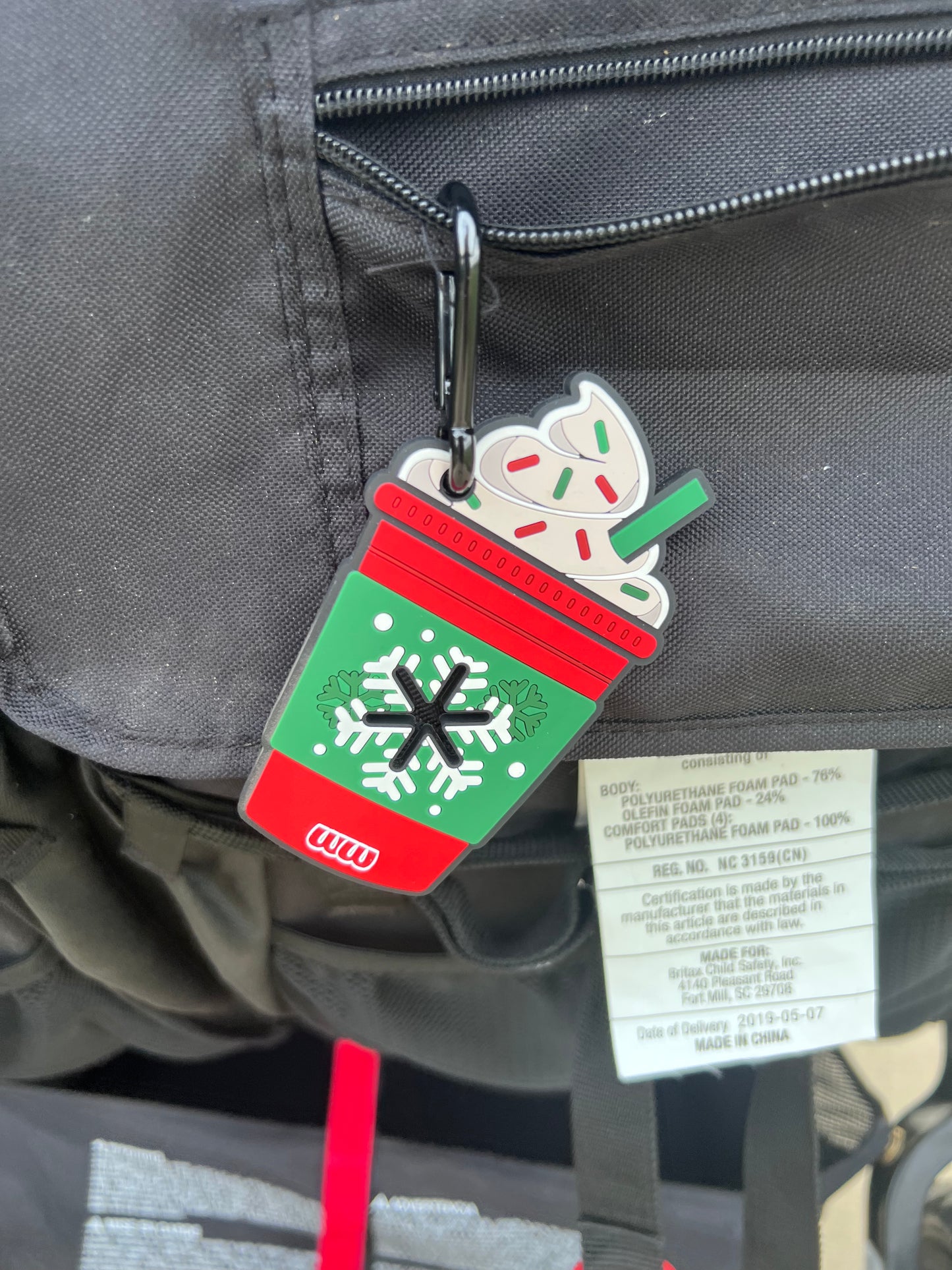 Peppermint Mocha Poopy Loop Used Bag Holder - Lucky Paws BCS