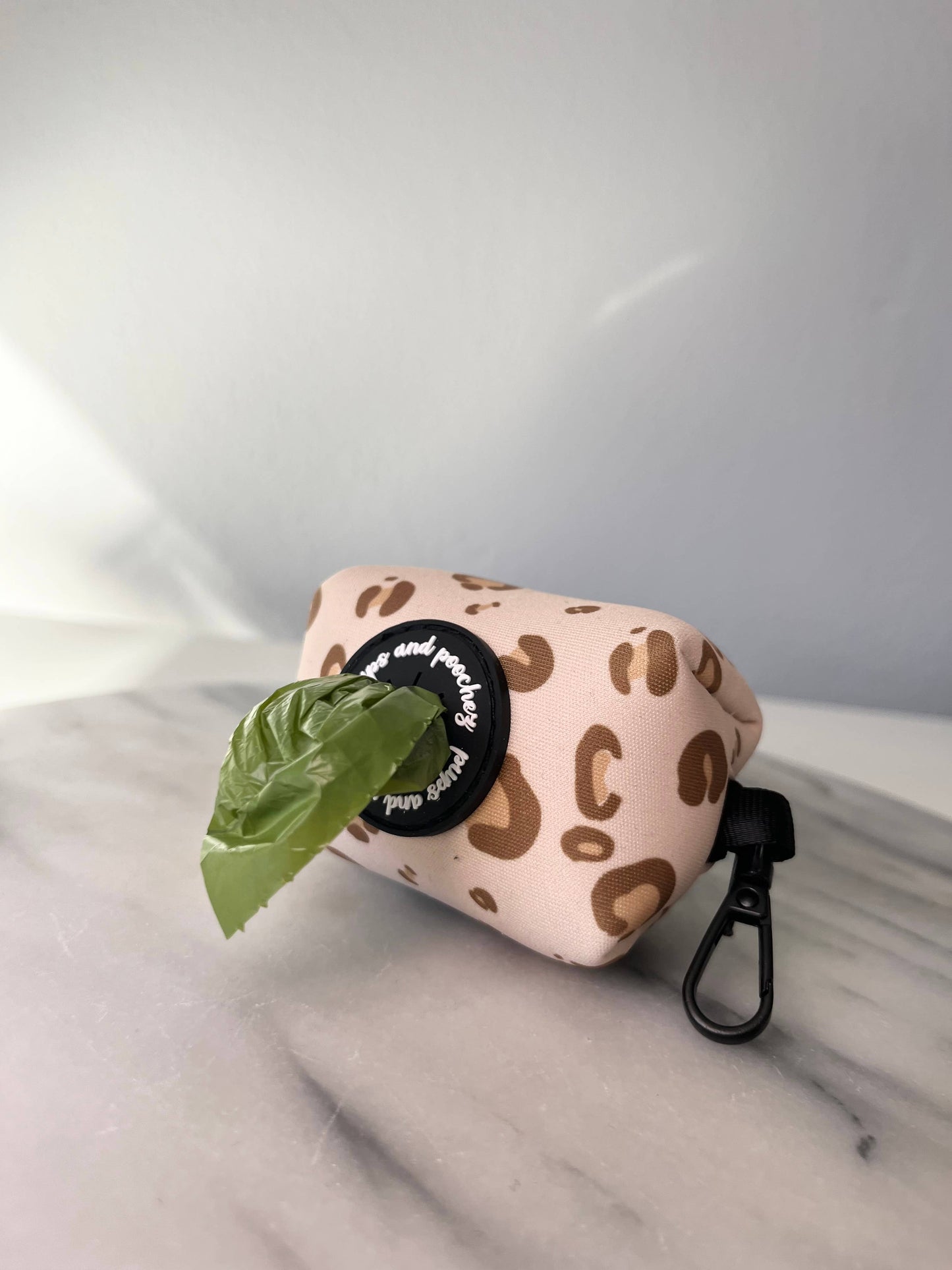 Cheetah Poop Bag Holder