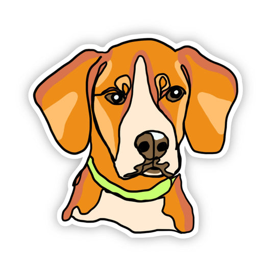 Beagle Dog Sticker - Lucky Paws BCS  