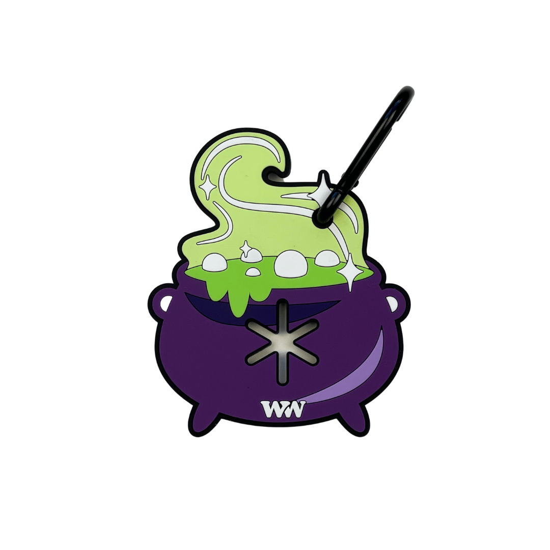 Witch Cauldron Poopy Loop Used Bag Holder