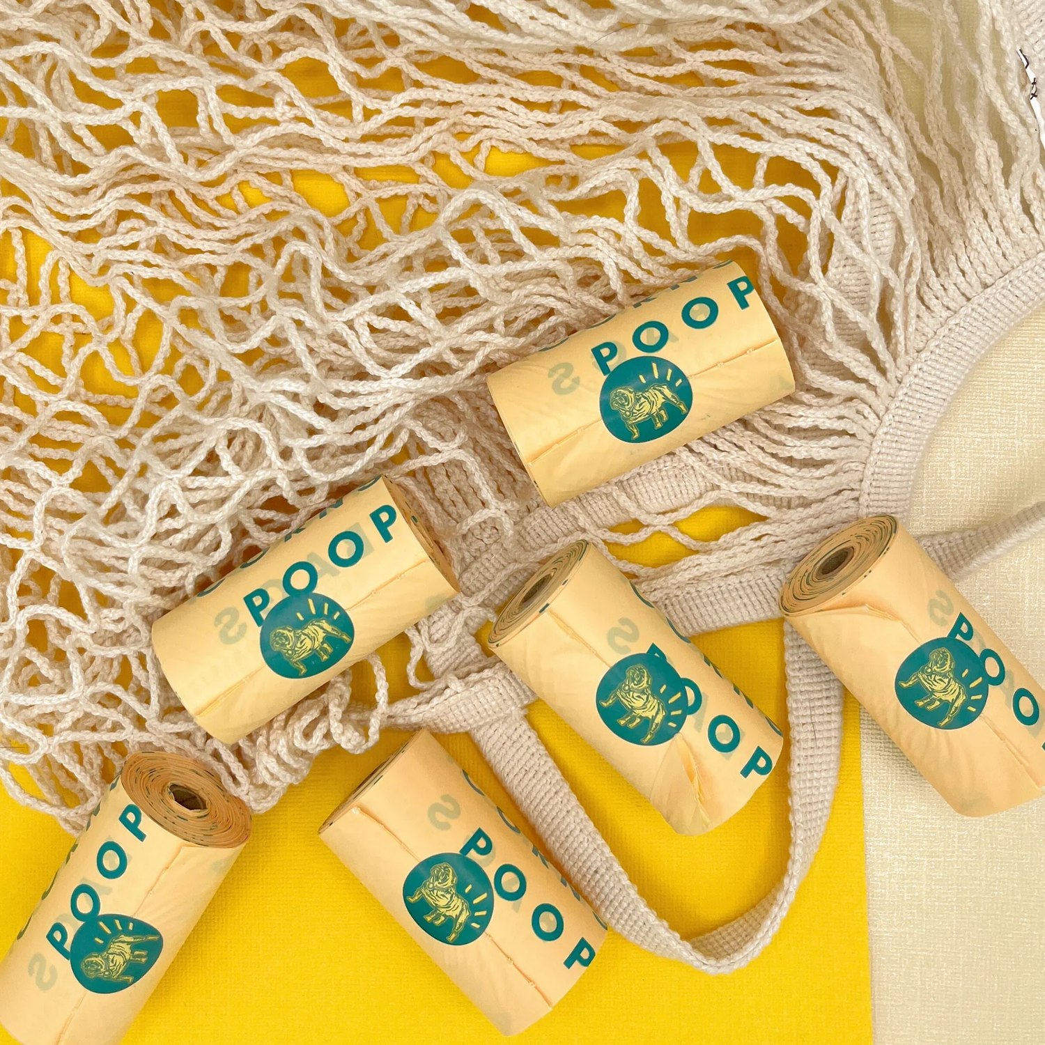 Compostable Cornstarch Poop Bags - Lucky Paws BCS  