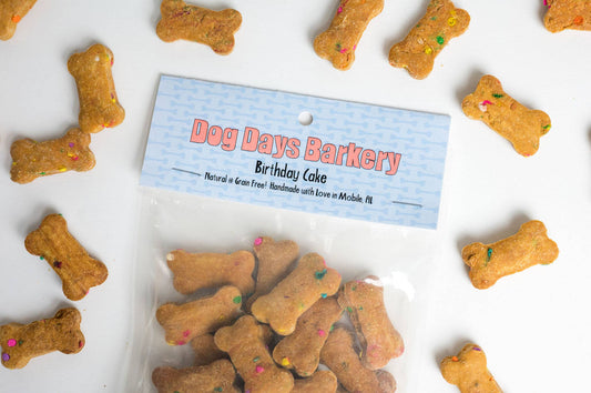 Birthday Cake Dog Treats