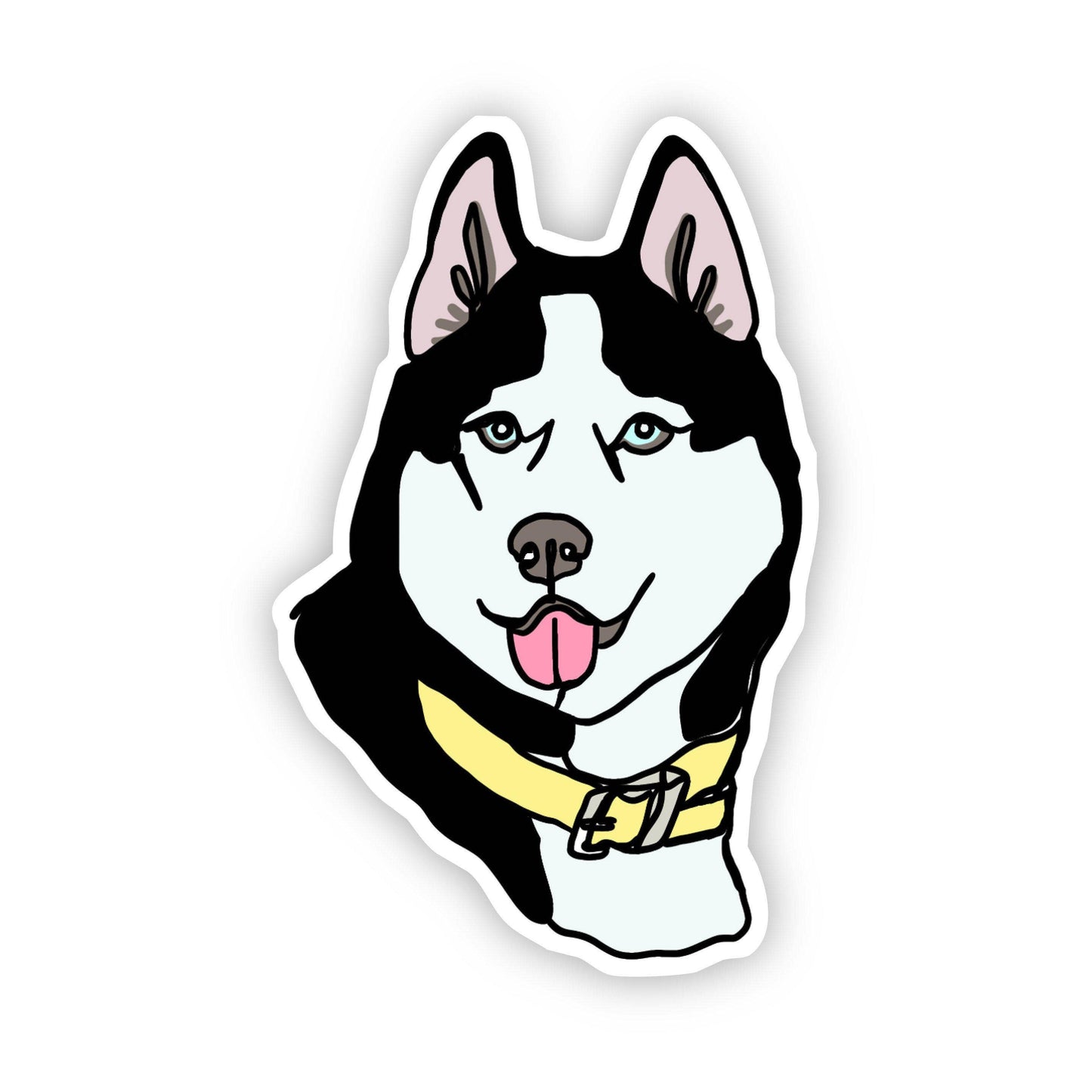 Husky Sticker - Lucky Paws BCS  