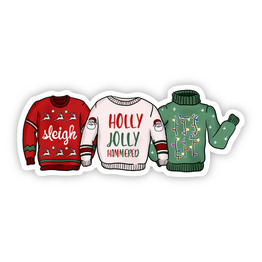 Holiday Sweater Variety Sticker - Lucky Paws BCS  