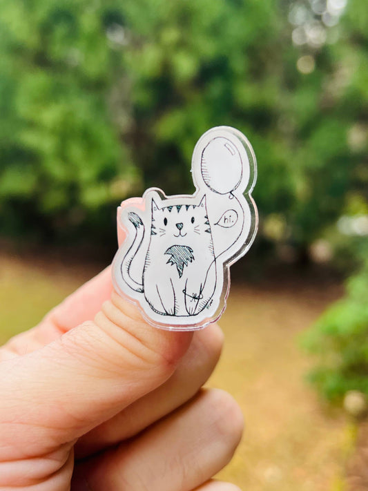 Kitten Pin - Lucky Paws BCS  