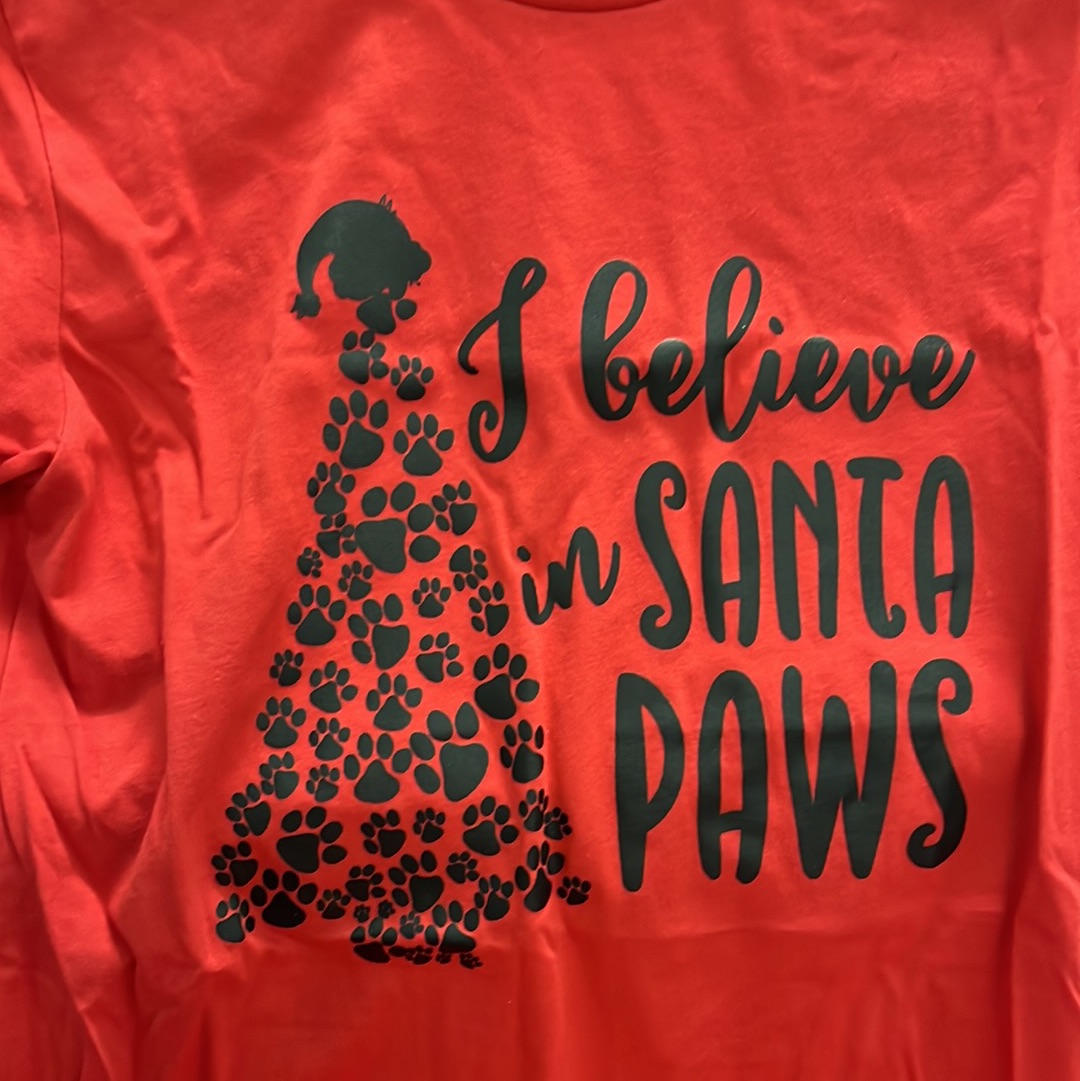 Santa Paws Christmas Tree Shirt - Lucky Paws BCS  