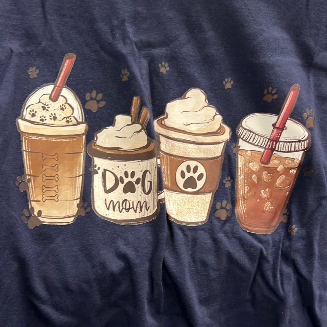 Dog Mom and Coffee Shirt