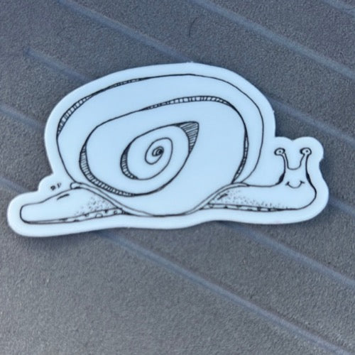 Cartoon Snail Sticker