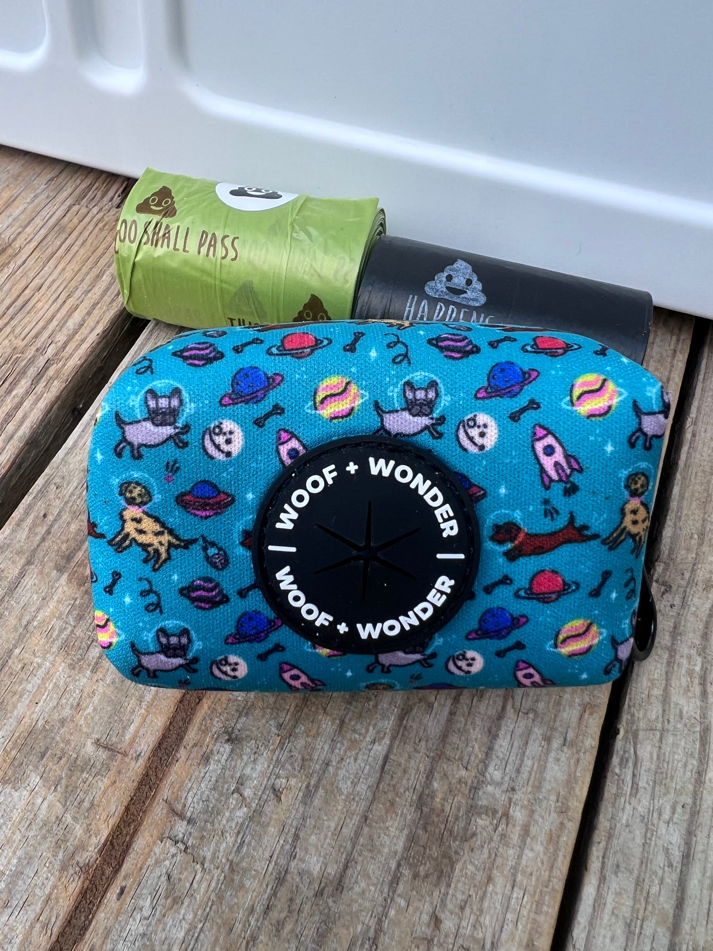 Space Dogs Poop Bag Holder